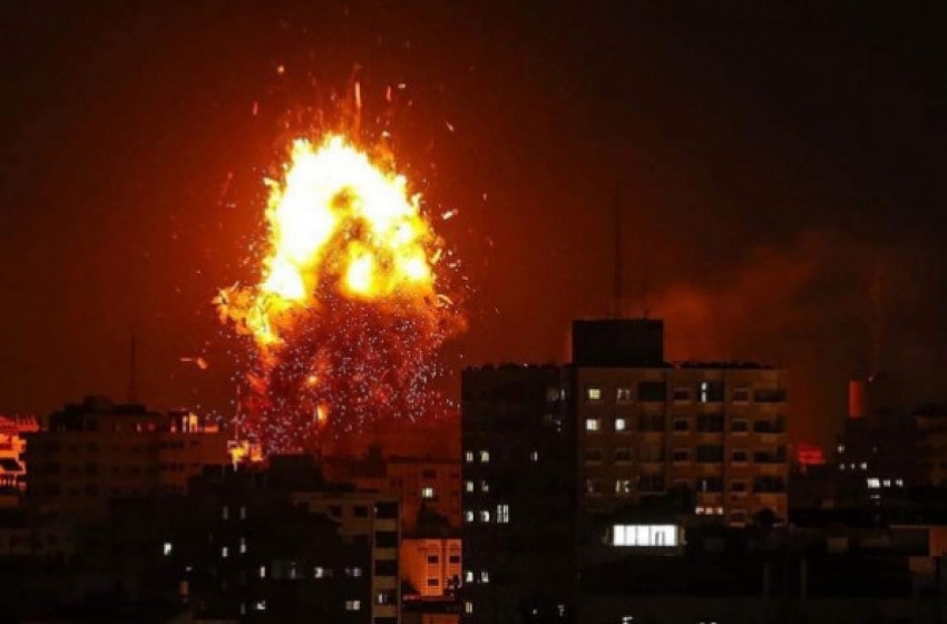 الجيش الإسرائيلي يقصف مواقع لحركة حماس في غزة