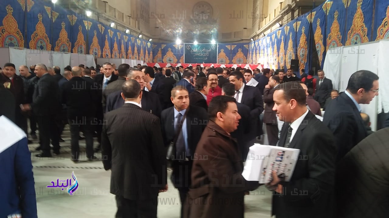 لقطات من انتخابات نادي القضاة