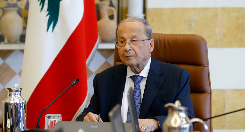 الرئيس اللبناني يطالب أمريكا بالتزام إسرائيل بترسيم الحدود الرئيس اللبناني يطالب أمريكا بالتزام إسرائيل بترسيم الحدود