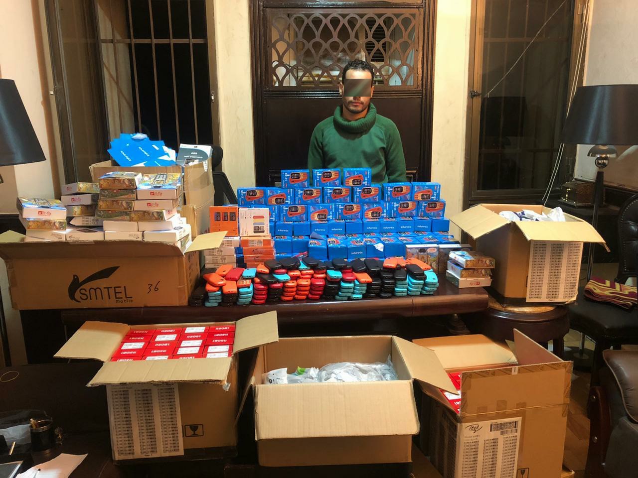  الهواتف المحمولة مجهولة 