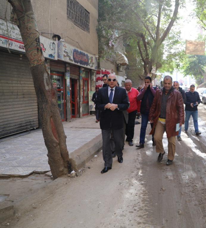 جولة محافظ الجيزة  جولة محافظ الجيزة