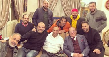 نجوم في منزل علاء الشربيني نجوم في منزل علاء الشربيني