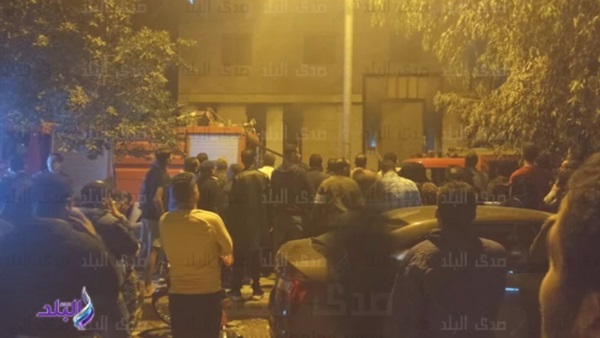 حريق جولدز جيم المهندسين