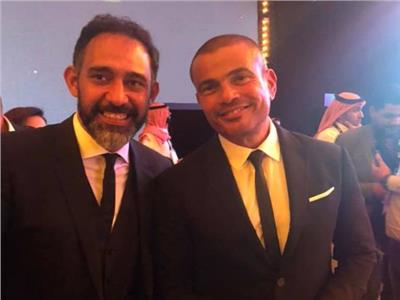 عمرو دياب وعمرو مصطفى 