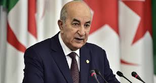 الرئيس الجزائري عبد المجيد تبون الرئيس الجزائري عبد المجيد تبون