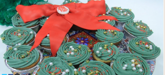 طريقة عمل كب كيك الفراولة