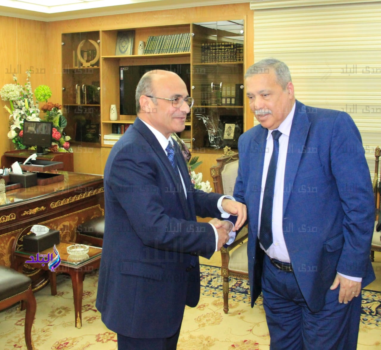 وزير العدل ورئيس هيئة النيابة الإدارية