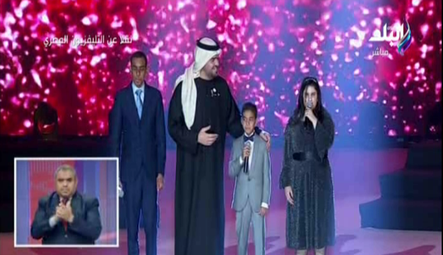 حسين الجسمي وذوي الهمم يبدعون في غناء بطل الحكاية.