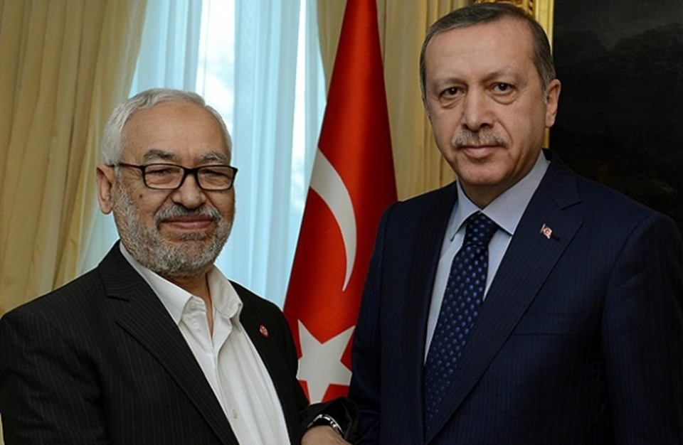 اردوغان والغنوشي اردوغان والغنوشي