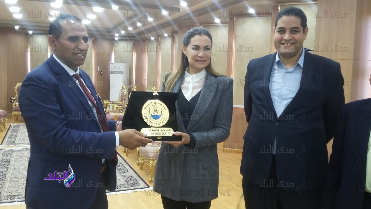 المستشارة الثقافية لسفارة البرتغال بالقاهرة تزور جامعة أسوان المستشارة الثقافية لسفارة البرتغال بالقاهرة تزور جامعة أسوان