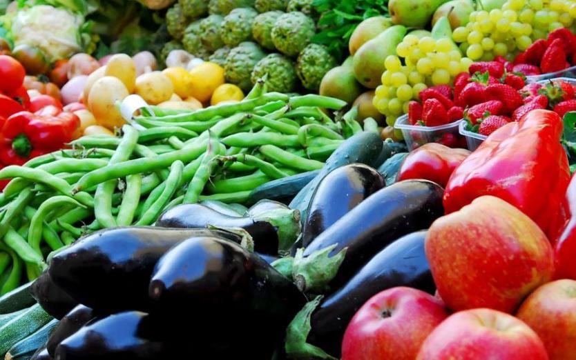 الخضروات والفاكهة  الخضروات والفاكهة