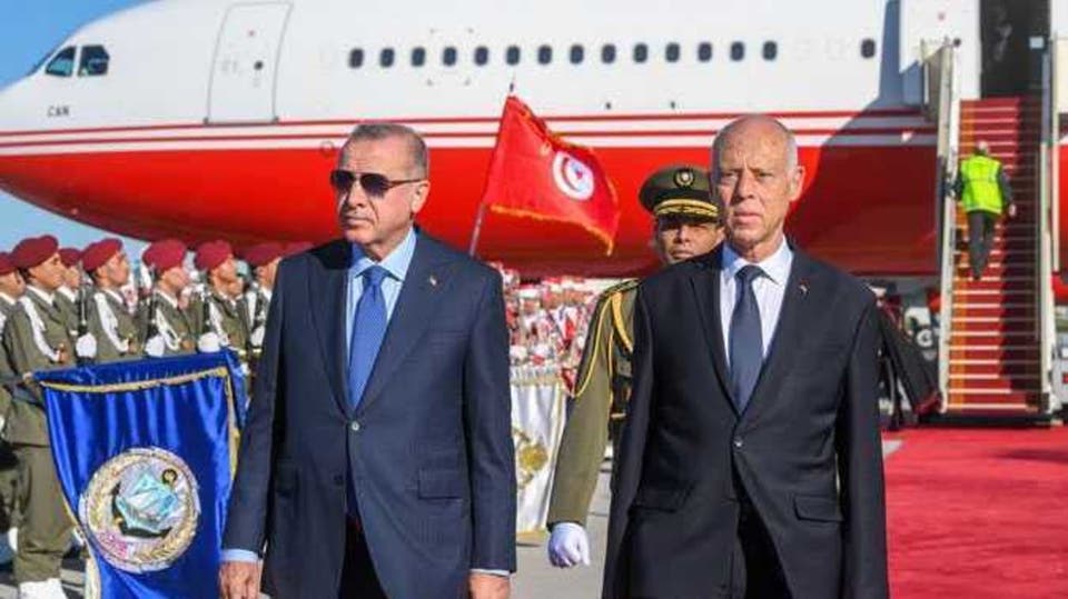 قيس سعيد - رجب طيب أردوغان قيس سعيد - رجب طيب أردوغان