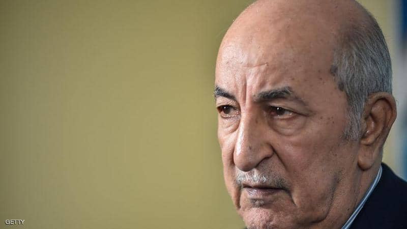الرئيس الجزائري عبدالمجيد تبون الرئيس الجزائري عبدالمجيد تبون