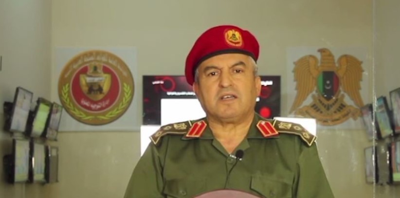 مدير التوجيه المعنوي بالجيش الليبي العميد خالد المحجوب 