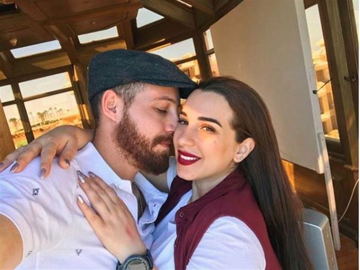 الإعلامية أسما شريف منير ومحمود حجازى زوجها
