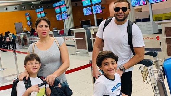 رامى جمال و اسرته 