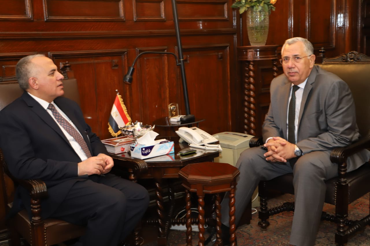 وزيرا الزراعة والرى وزيرا الزراعة والرى