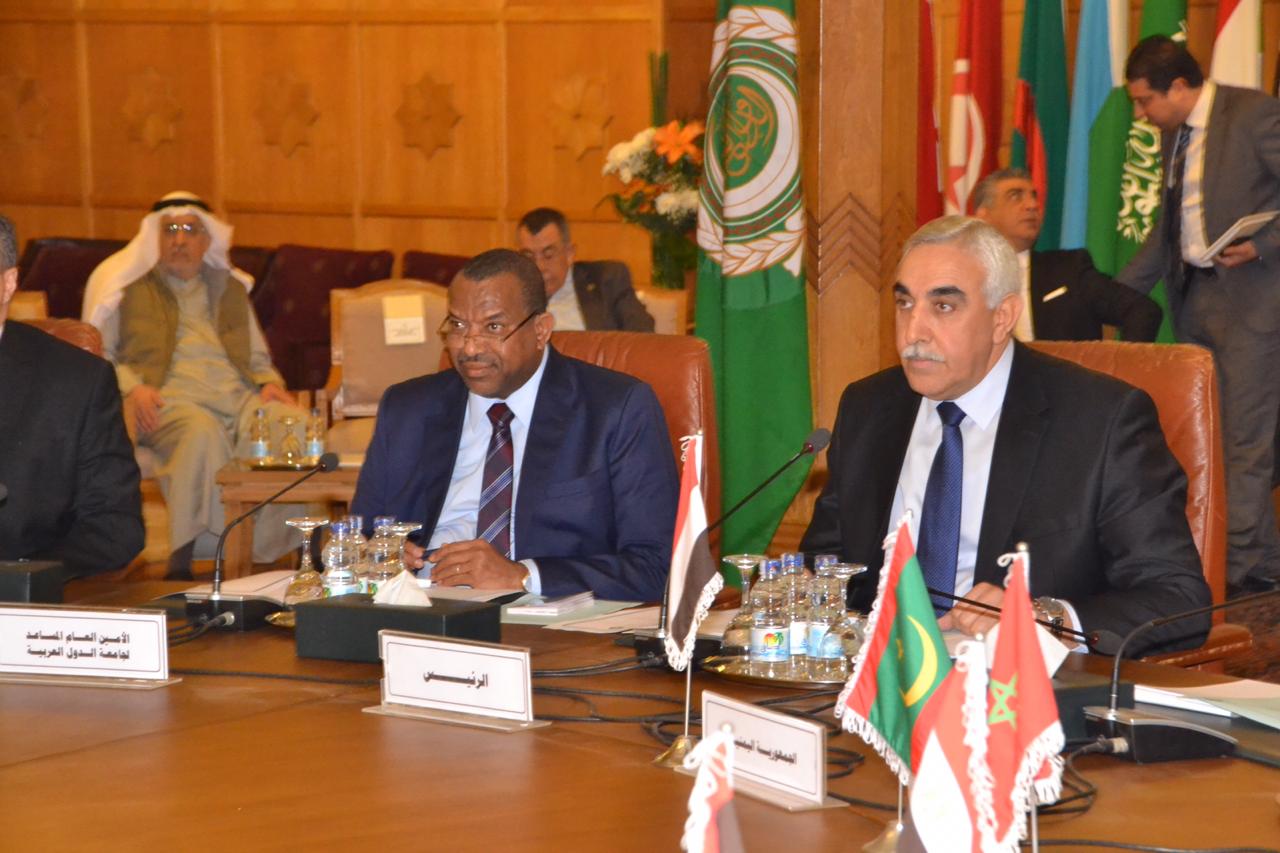 جانب من اجتماع مجلس الجامعة العربية جانب من اجتماع مجلس الجامعة العربية