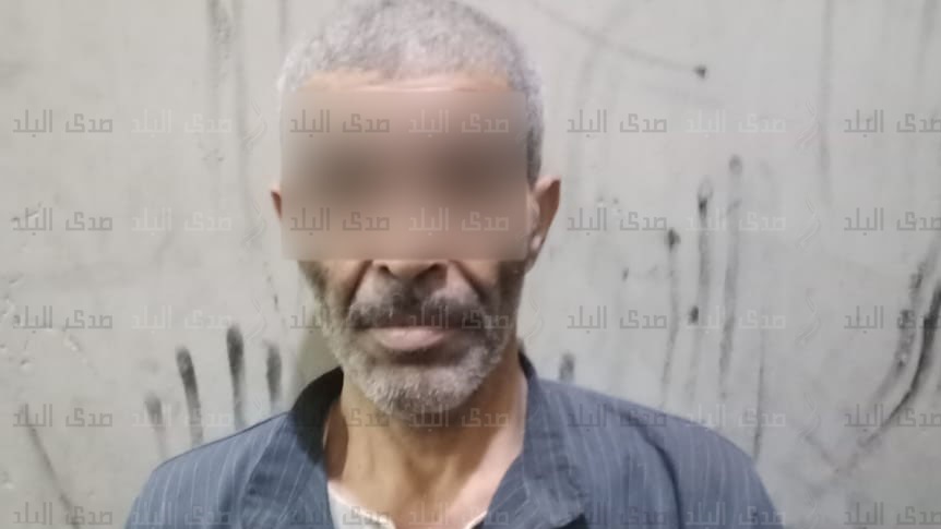 المتهم عقب ضبطه المتهم عقب ضبطه