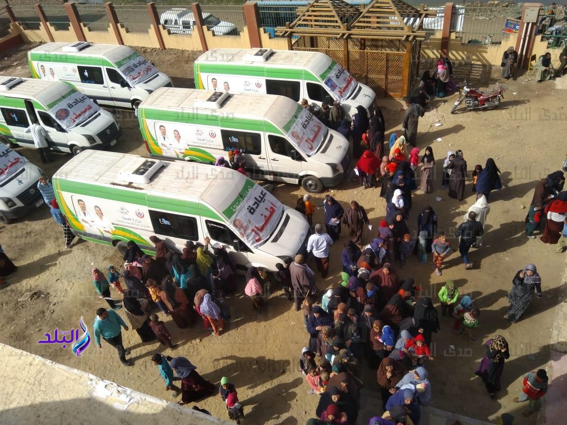 القوافل الطبية ببني سويف