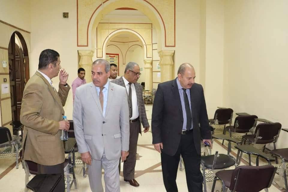 . رئيس جامعة الأزهر يطمئن على استعداد الامتحانات