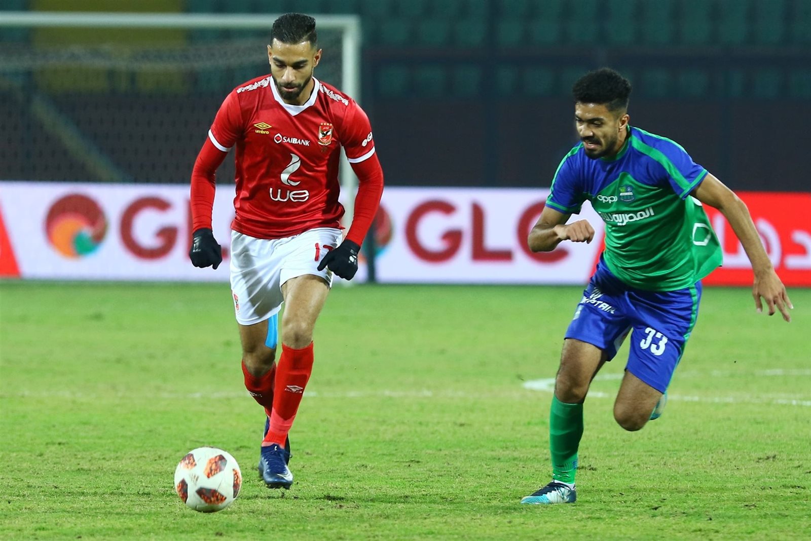 جانب من مباراة الأهلي