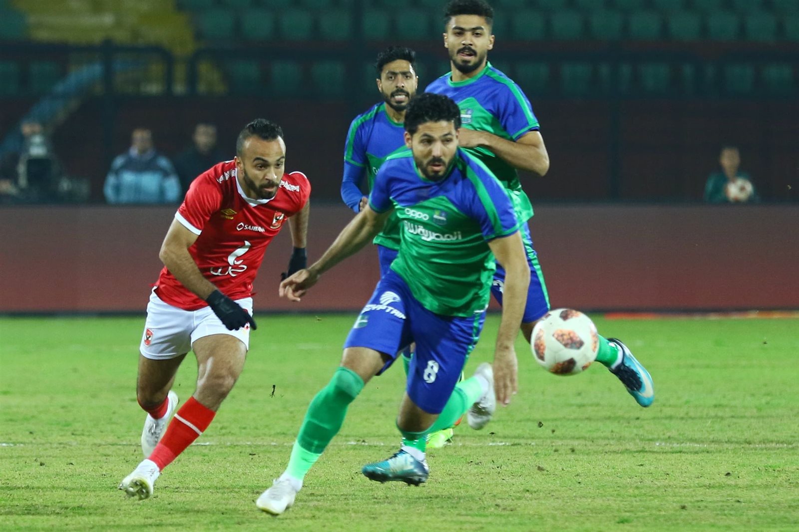 قفشة من مباراة الاهلي والمقاصة