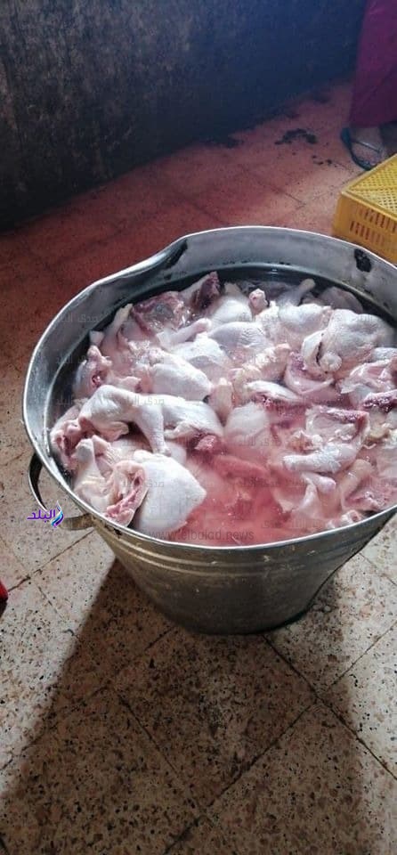 ضبط 7 أطنان أغذية غير صالحة للاستهلاك