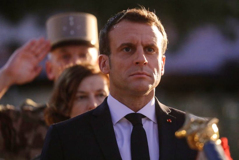 الرئيس الفرنسي إيمانويل ماكرون