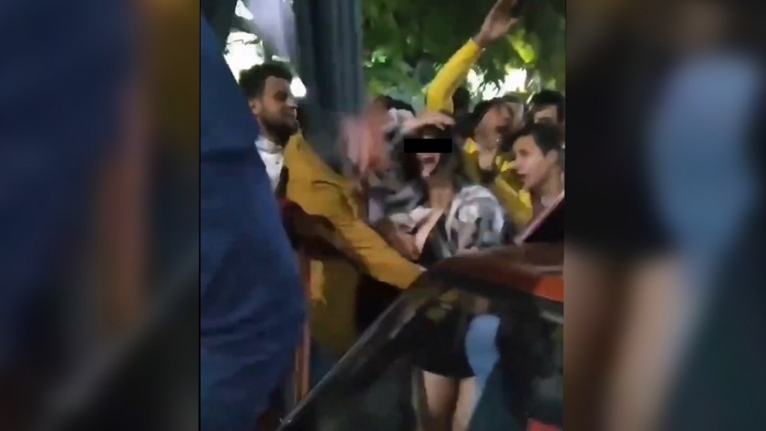 تحرش فتاة المنصورة