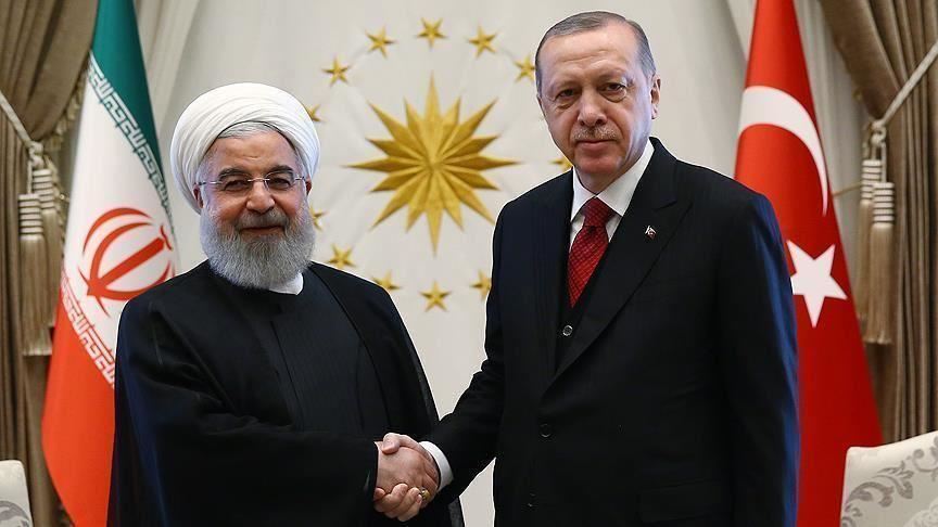 رجب طيب أردوغان وحسن روحاني رجب طيب أردوغان وحسن روحاني