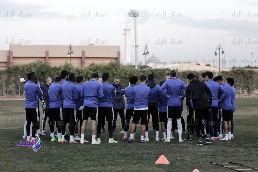 جانب من تدريبات بيراميدز