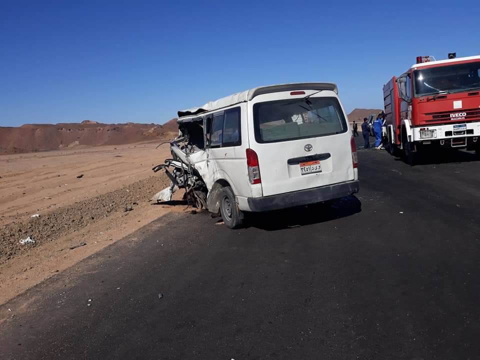 تصادم وربع نقل على طريق "القصير - مرسى علم" تصادم وربع نقل على طريق "القصير - مرسى علم"