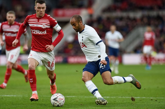 لوكاس مورا لاعب توتنهام