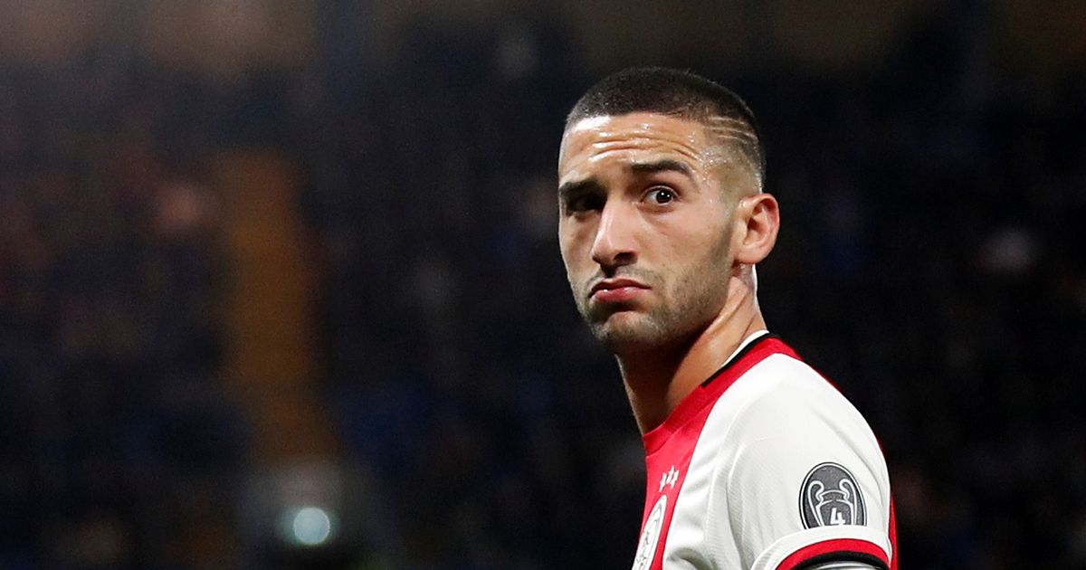 حكيم زياش لاعب نادي أياكس حكيم زياش لاعب نادي أياكس