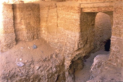 دشاشة أول جبانة مصرية منحوتة في الصخر