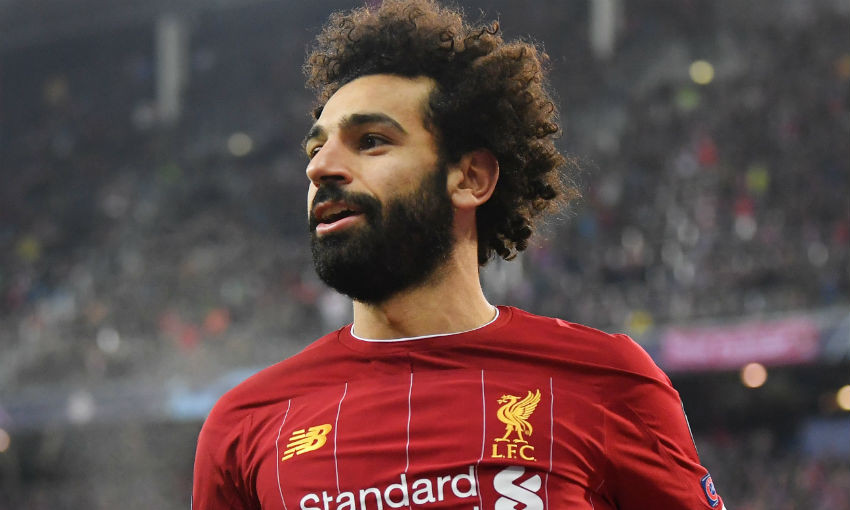 محمد صلاح لاعب فريق ليفربول محمد صلاح لاعب فريق ليفربول