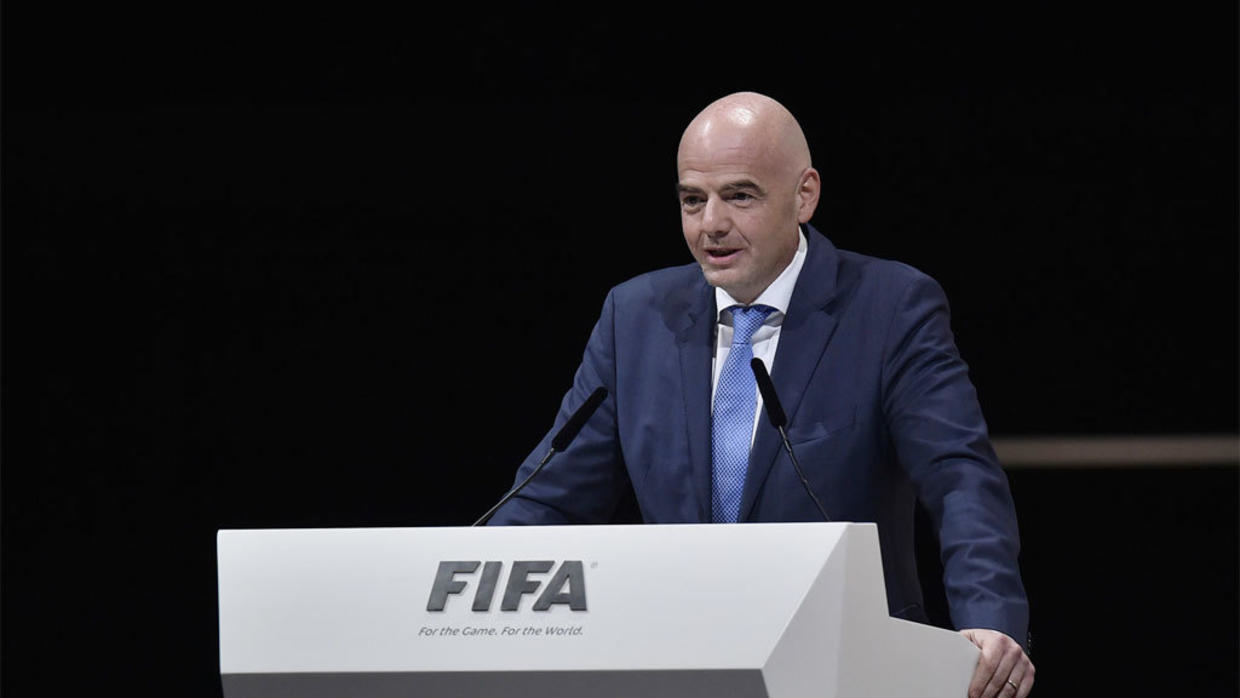 جياني إنفانتينو رئيس الاتحاد الدولي لكرة القدم جياني إنفانتينو رئيس الاتحاد الدولي لكرة القدم