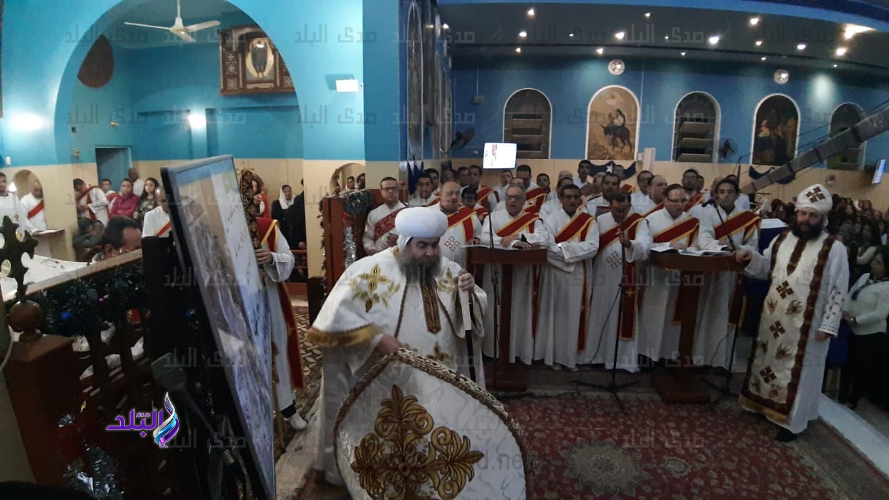 قداس عيد الميلاد المجيد في أسيوط 