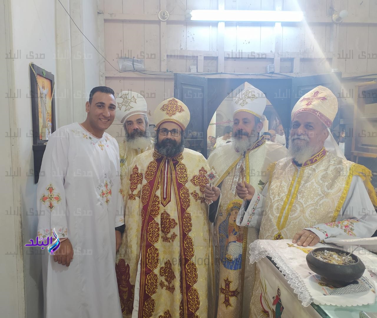 عيد الميلاد بكنيسة رئيس الملائكة ميخائيل في الأقصر