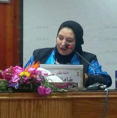 الدكتورة رشا عادل وكيل كلية الإعلام بجامعة بنى سويف