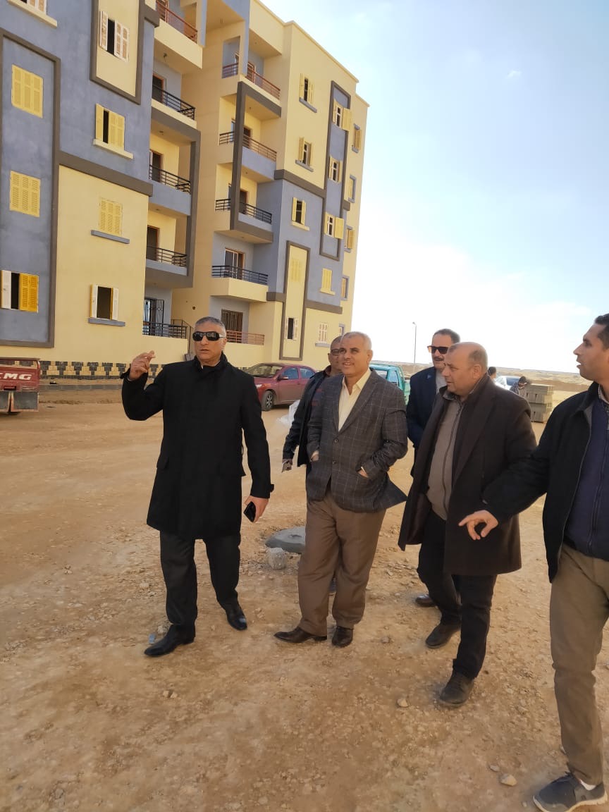 المهندس كمال بهجات خلال جولته السادات