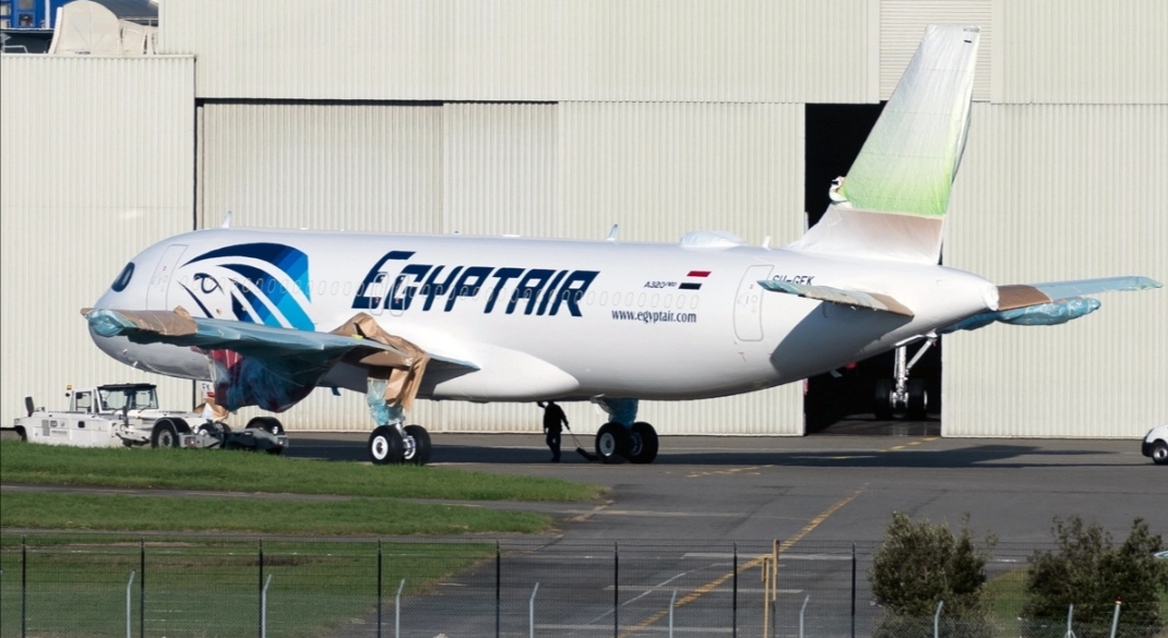 طائرة مصر للطيران A320neo