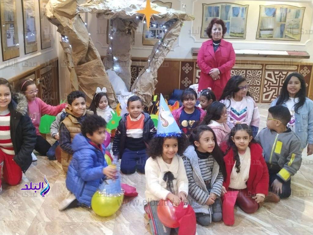 احتفالات كنيسة الأنبا بيشوى فى بورسعيد بعيد الميلاد