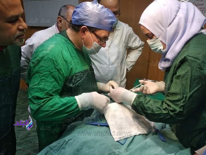 الدكتور نصيف الحفناوى وكيل وزارة الصحة بمحافظة المنوفية