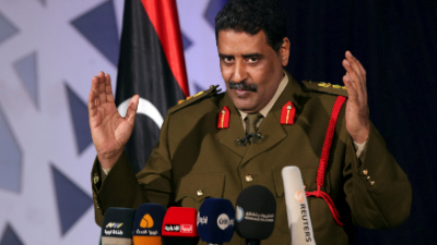 اللواء أحمد المسماري الناطق بأسم الجيش الليبي