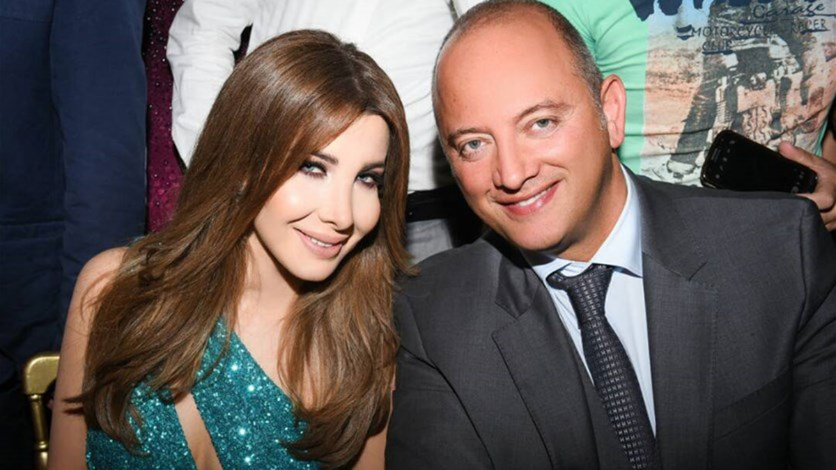 نانسى عجرم وزوجها نانسى عجرم وزوجها
