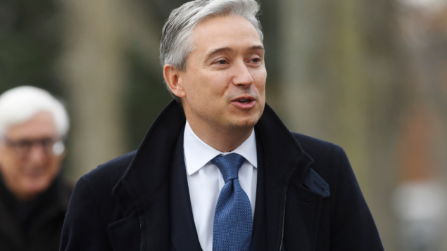 وزير الخارجية الكندي، فرانسوا-فيليب شامباين