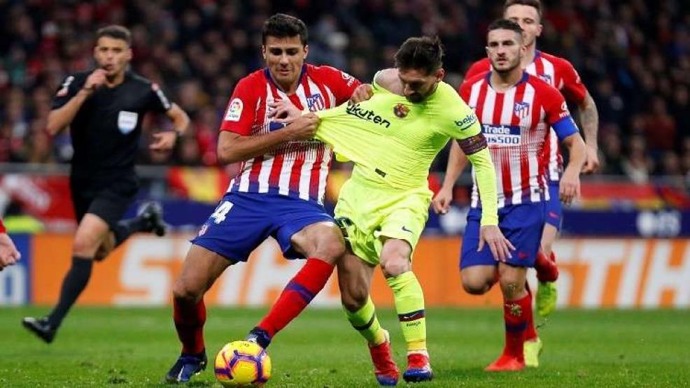 مباراة برشلونة وأتلتيكو مدريد ( أرشيفية) مباراة برشلونة وأتلتيكو مدريد ( أرشيفية)