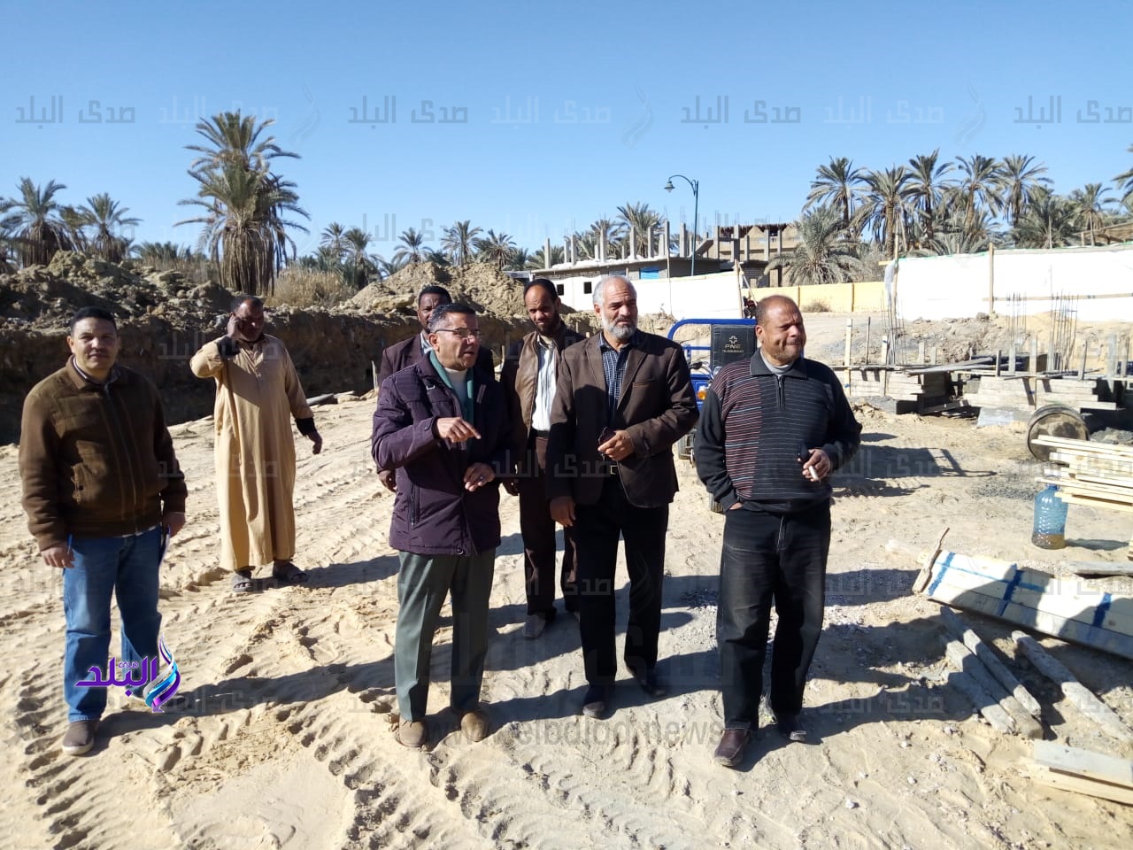 إنشاء السوق الحضاري بواحة سيوة في مطروح
